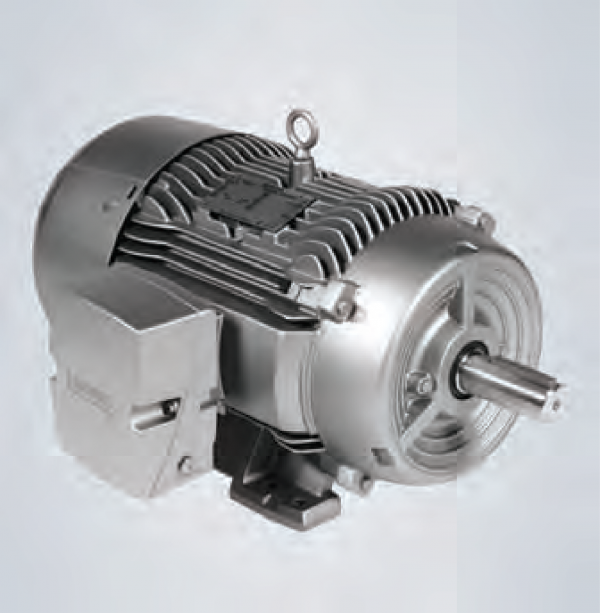 Motor Siemens trifasico 5HP 3/60Hz 900 RPM 8 polos con Brida C